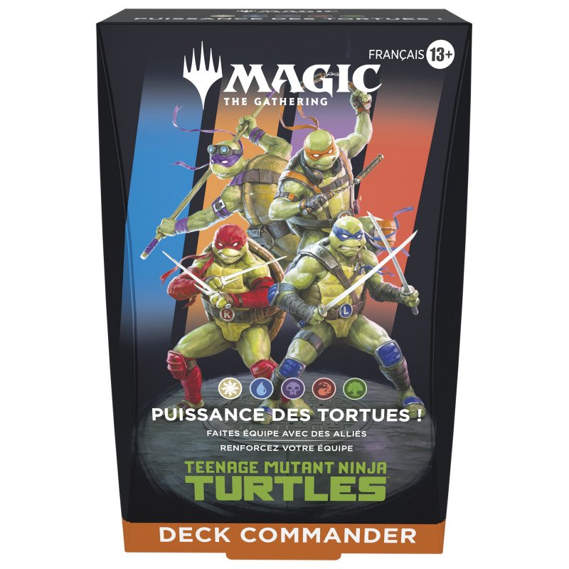 Deck Commander Les Tortues Ninja - Puissance des Tortues! FR